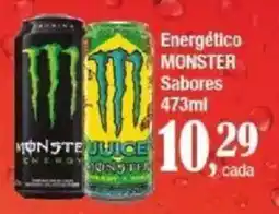 Supermercados Unidos Energético monster sabores oferta