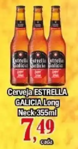 Supermercados Unidos Cerveja estrella galicia long neck oferta