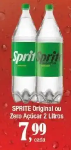 Supermercados Unidos sprite original ou zero açúcar oferta