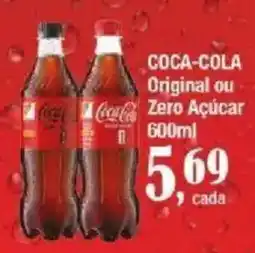 Supermercados Unidos Coca-Cola original ou zero açúcar oferta