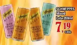 Supermercados Unidos Schweppes mixed oferta