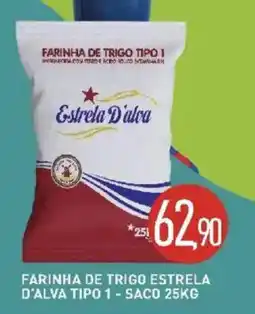 Calvo Atacadista Farinha de trigo estrela d'alva tipo 1 oferta