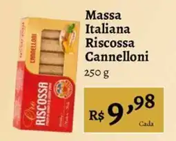 Novo Atacarejo Massa italiana riscossa cannelloni oferta