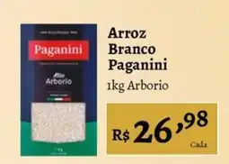 Novo Atacarejo Arroz branco paganini oferta