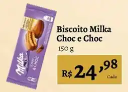 Novo Atacarejo Biscoito Milka Choc e Choc oferta