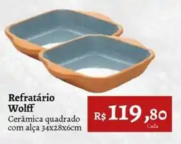 Novo Atacarejo Refratário Wolff oferta