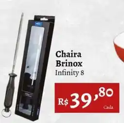 Novo Atacarejo Chaira Brinox Infinity 8 oferta