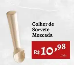Novo Atacarejo Colher de Sorvete Mozcada oferta