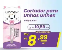 Stok Center Cortador para Unhas Unhex Baby & Kids oferta