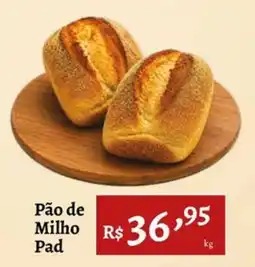 Novo Atacarejo Pão de Milho Pad oferta