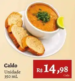 Novo Atacarejo Caldo oferta
