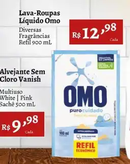 Novo Atacarejo Lava-Roupas Líquido Omo oferta