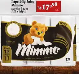 Novo Atacarejo Papel higiênico mimmo oferta