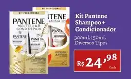 Novo Atacarejo Kit Pantene Shampoo + Condicionador oferta