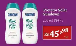 Novo Atacarejo Protetor solar sundown oferta