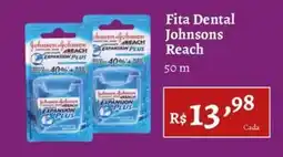 Novo Atacarejo Fita Dental Johnsons Reach oferta