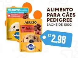 Villefort Atacadista alimento para cães pedigree oferta