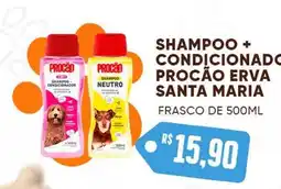 Villefort Atacadista Shampoo + condicionador procão erva santa maria oferta