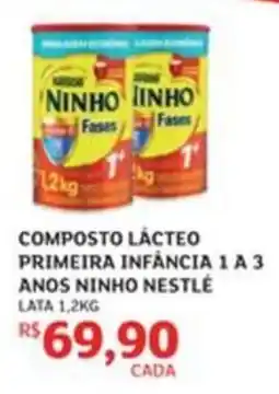 Assaí Atacadista Composto lácteo primeira infância 1 a 3 anos ninho nestlé oferta