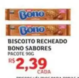 Assaí Atacadista biscoito recheado bono sabores oferta
