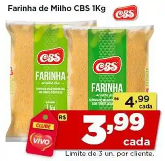 Farinha de milho CBS