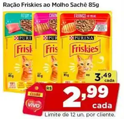 Rede Vivo Ração Friskies ao Molho Sachê oferta