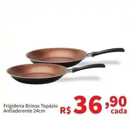 Macromix Atacado Frigideira Brinox Topázio Antiaderente 24cm oferta