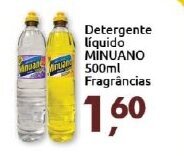Supermercados Nori Detergente Liquido Minuano fragrancias 500ml oferta