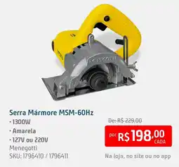 Sodimac Serra Mármore Msm-60hz oferta