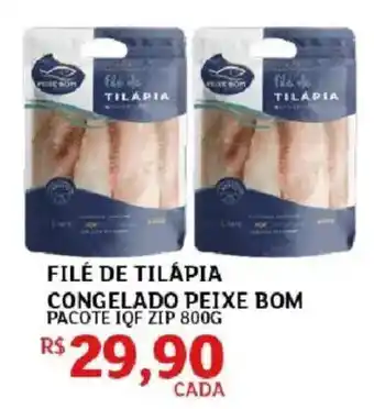 Filé de tilápia