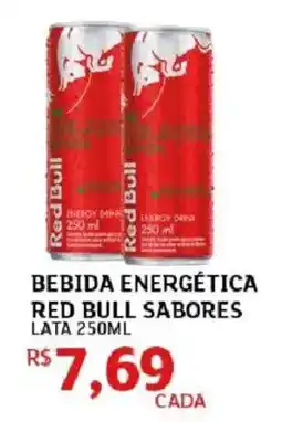 Assaí Atacadista Bebida energética red bull sabores oferta