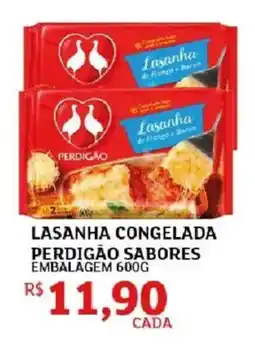 Assaí Atacadista Lasanha congelada perdigão sabores oferta