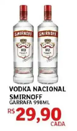 Assaí Atacadista Vodka nacional smirnoff oferta