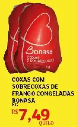 Assaí Atacadista Coxas com sobrecoxas de frango congeladas bonasa oferta