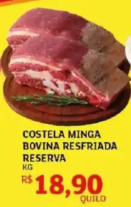Assaí Atacadista Costela minga bovina resfriada reserva oferta