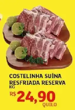 Assaí Atacadista Costelinha suína resfriada reserva oferta