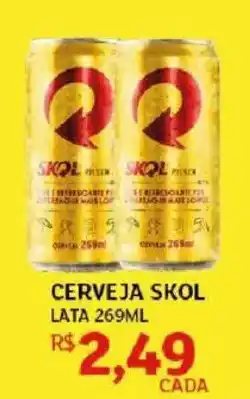 Assaí Atacadista Cerveja skol lata oferta