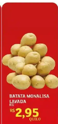 Assaí Atacadista batata monalisa lavada oferta
