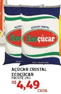 Assaí Atacadista açúcar cristal ecocúcar oferta