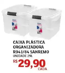 Assaí Atacadista Caixa plástica organizadora oferta