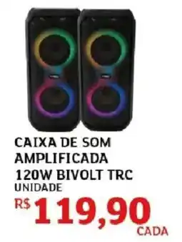 Assaí Atacadista Caixa de som amplificada oferta
