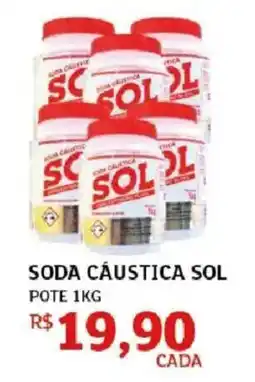 Assaí Atacadista Soda cáustica sol oferta