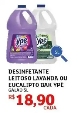 Assaí Atacadista Desinfetante leitoso lavanda ou eucalipto bak ype oferta
