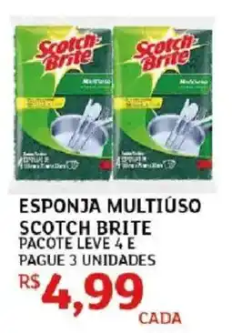 Assaí Atacadista esponja multiuso scotch brite oferta