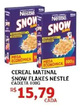 Assaí Atacadista cereal matinal snow flakes nestlé oferta