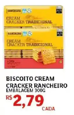 Assaí Atacadista Biscoito cream cracker rancheiro oferta