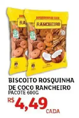 Assaí Atacadista Biscoito rosquinha de coco rancheiro oferta