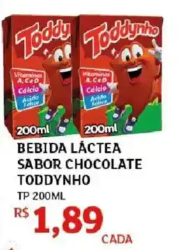 Assaí Atacadista bebida láctea sabor chocolate toddynho oferta