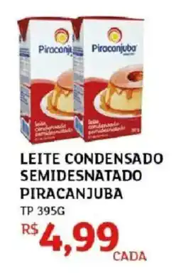 Assaí Atacadista Leite condensado semidesnatado piracanjuba oferta