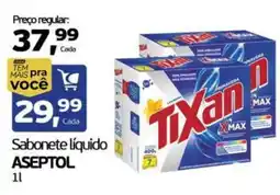 Cometa Supermercados Sabonete líquido aseptol oferta